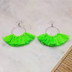 Neo Hoop Earrings - Fluro