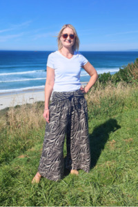 Loose Tie Palazzo Pants - Monsoon