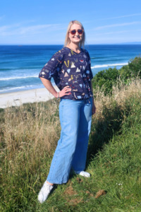 Tops: Short Sleeve Verity Tie Top - Things we Love