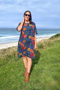 Denim Autumn - Smock Dress