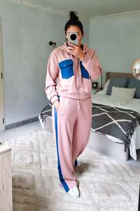 Light Pink - Rylee Hooded Zip Up