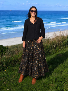 Tiered Victoria Maxi Skirt - Wildwood Enchanted