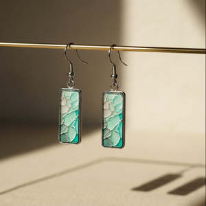 Sea Scape drop earrings