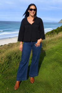 Lucia Knit Cardi - Black