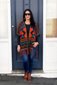 Bright Kilim Cardi