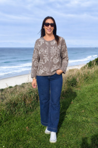 Grey Motif - Esme Button up Cardi