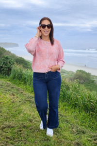 Blush Motif - Esme Button up Cardi