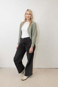 Layering Shrug - Soft Sage