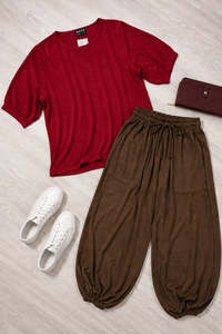 Tops: Plain Draped Izzy Top - Burberry