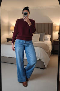 Tops: Burberry - Nellie Ribbed  Batwing Knit