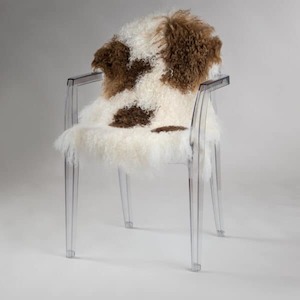 Tibetan Sheepskin - Caramel Swirl - Noozi