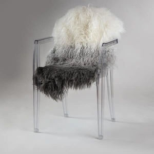 Tibetan Sheepskin - Smoke Ombre - Noozi