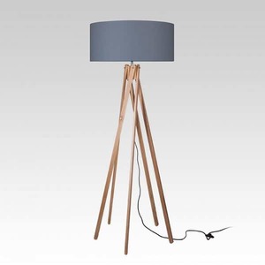 Products: Five Point Floor Lamp (Grey) - Noozi