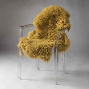 Products: Tibetan Sheepskin - Honey Mustard - Noozi