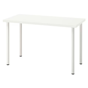 Home Office: Ikea Lagkapten / Adils Desk Combo, 120x60x73cm, White