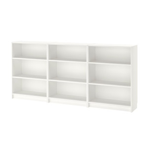 Ikea Billy Bookcase, 240x28x106cm, White