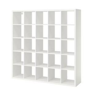 Ikea Kallax Cube Unit Range: Ikea Kallax 5x5 Shelving Unit, 182x182cm, White