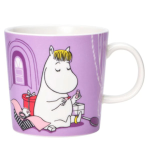 Moomin Mug by Arabia, Snorkmaiden Lilac