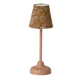 Royal Collection: Maileg Vintage Floor Lamp Mouse, Dark Powder