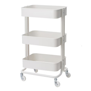 Home Office: Ikea Raskog Trolley, White