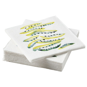 Tableware: Ikea Nabbfisk Napkin Serviette 30-Pack, 24cm