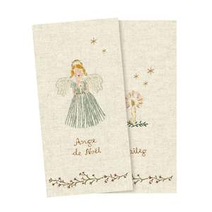 Tableware: Maileg Napkin Angel Blue, Small