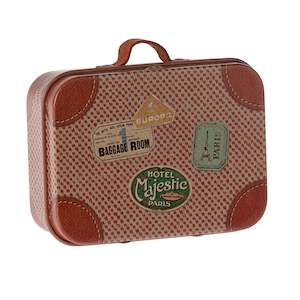 Maileg Cards Serviettes Bags: Maileg Suitcase, Micro Rose