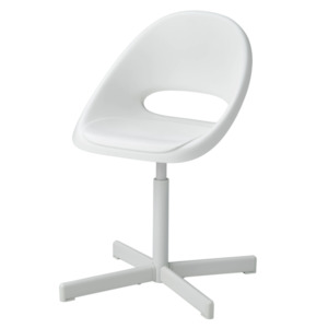 Ikea Loberget / Sibben Junior Office Chair, White