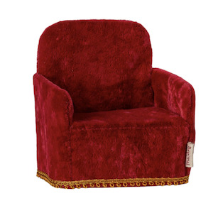 Maileg Folding Chair, Red