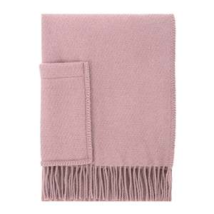 Uni Pocket Shawl 60x170cm, Dusty Rose