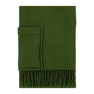 Mothers Day 12 5: Uni Pocket Shawl 60x170cm, Olive Green