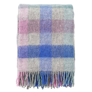 Klippan Premium Gotland Multi 100% Wool Thro, Multi Pastel