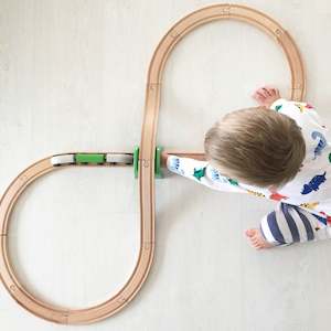 Ikea Toys: Ikea Lillabo 20-Piece Train Set