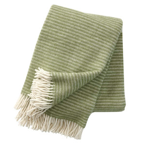 Klippan: Klippan Ralph 100% Wool Throw, Lime Blossom