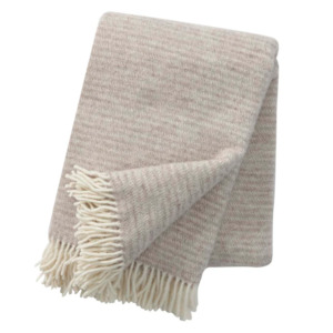 Klippan Ralph 100% Wool Throw, Beige
