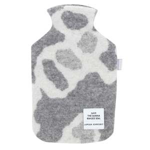 Lapuan Kankurit Saimaannorppa Wool Cover with Hot Water Bottle, Grey-White