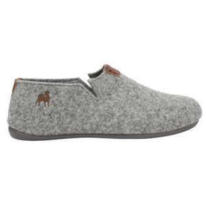 Elma Wool Blend Slipper, Grey