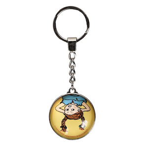 Pippi Longstocking: Pippi Longstocking Key Ring, Upside Down