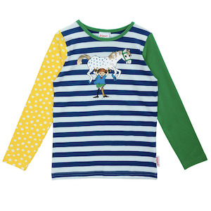 Pippi Longstocking Kids' Shirt, Stripes
