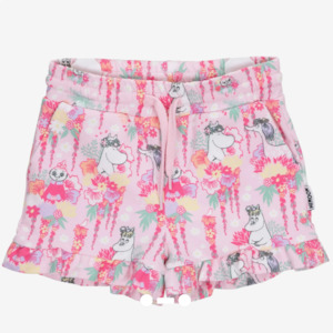 Kids Clohing 92 122cm: Moomin Flower Crown Kids' Shorts, Pink