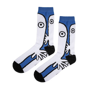 Hattifatteners Twinkle Adults Socks, Blue