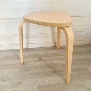 Ikea Home Decoration: Ikea Kyrre Stackable Stool, Birch Wood