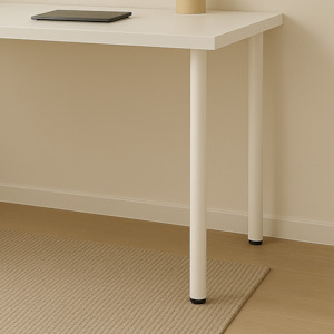 Ikea Adils Basic Pole Table Leg, 70cm, White