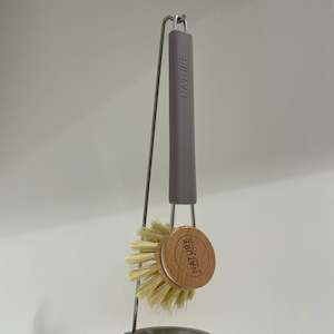 Smart Nature Dish Brush Tampico, Grey