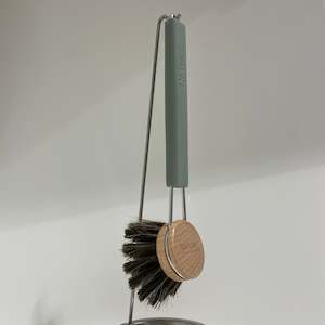 Smart Nature Dish Brush Horse Hair, Green