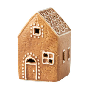 Christmas Decorations: Mini Gingerbread House Led-Light