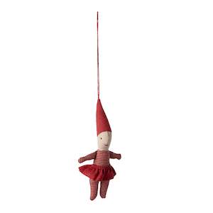 Christmas Decorations: Maileg Pixy Ornament, Girl