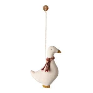 Christmas Decorations: Maileg Goose Ornament, Red