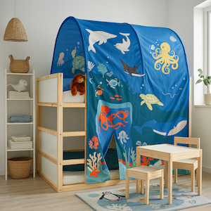 Ikea Kura Bed Tent, Sea Life