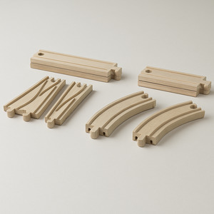 Ikea Lillabo 10-Piece Railway Track Extension Pack